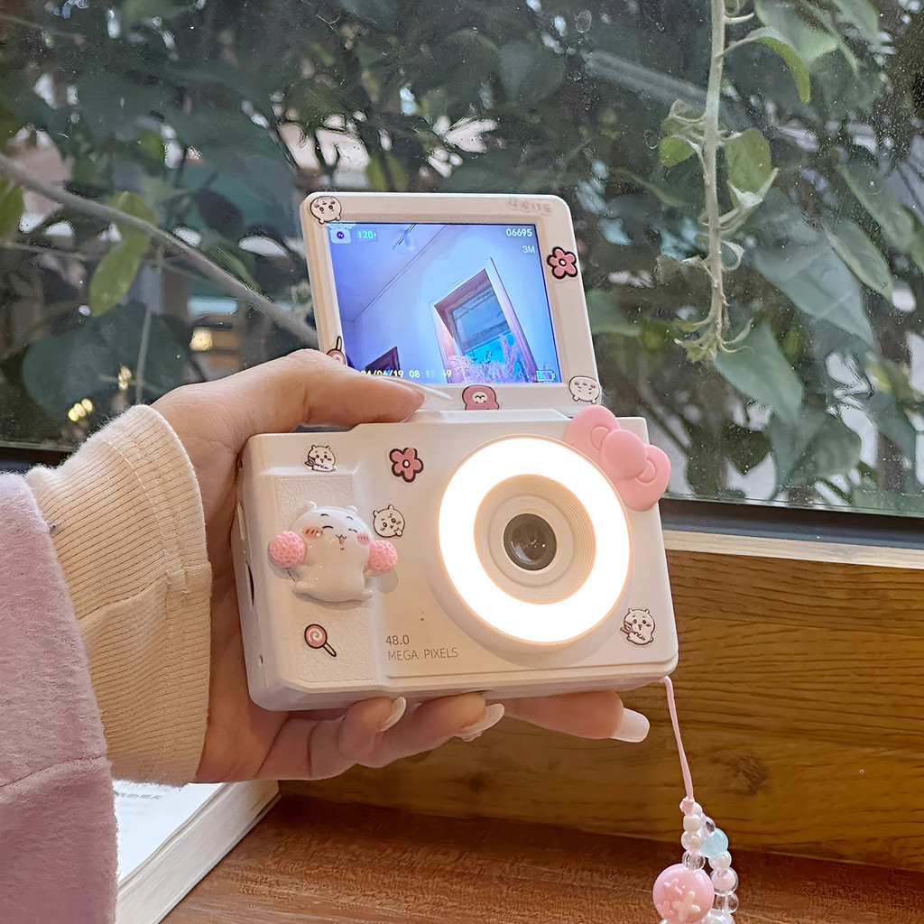 Student Party Flip Screen Ccd Camera SLR Digital Camera HD Travel Camera Introductory Girls เปลี่ยน 