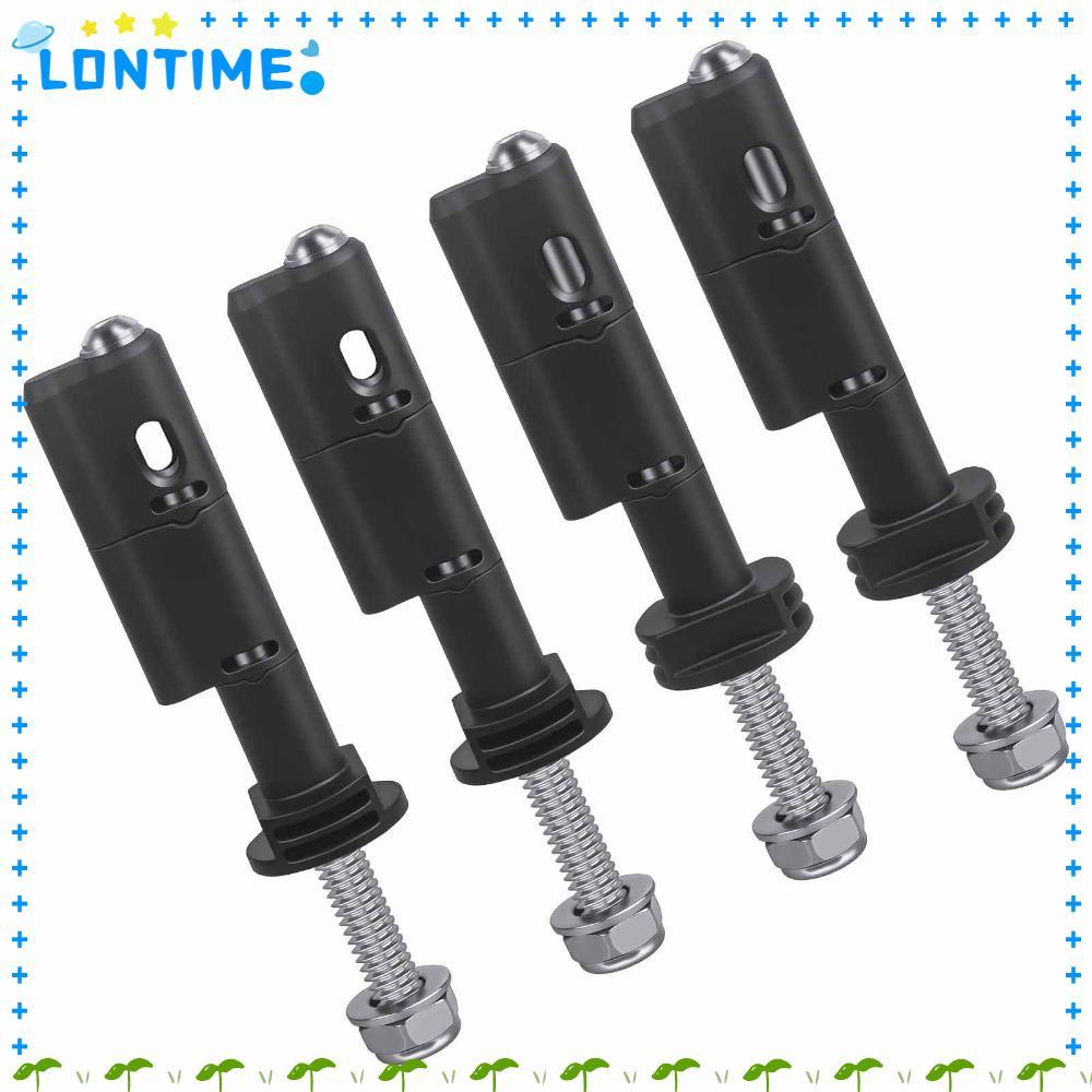 LONTIME หมุดยึดบอร์ดลาก 4 ชิ้น, เข้ากันได้กับ MaxTrax MKII หมุดยึดสแตนเลส, การออกแบบล็อคความยาว 140 