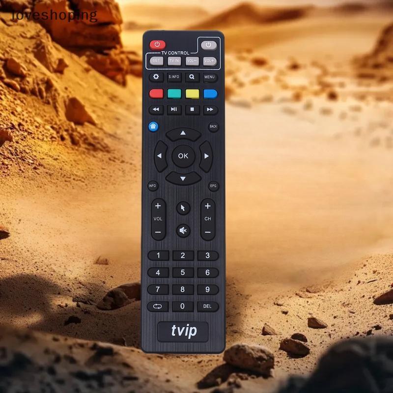 [LS] 1 ชิ้นกล่องทีวีด้านบนไม่มี TVIP 605 รีโมทคอนโทรลสําหรับ Tvip Box Tvip410 Tvip412 Tvip415 Tvip60
