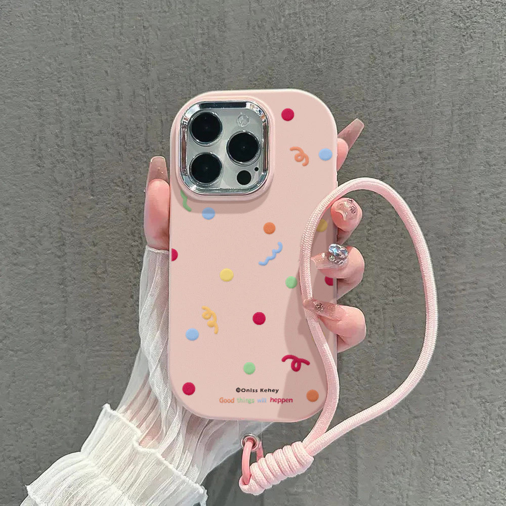 [เคส+สร้อยข้อมือ] เคสOppo A77 A58 A11 A18 A17 A57 A16 A12 A7 A54S A93A94A36A76K10A96A98F23 A35 RENO4