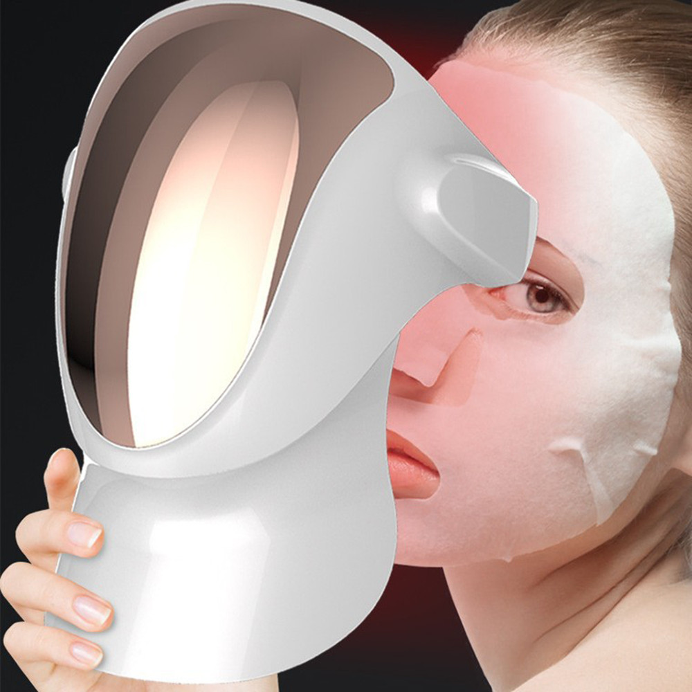 2025 LED Mask Face Anti Aging LED Photon Red Light Therapy Mask กระชับผิวซิลิโคน LED Red Light Facia