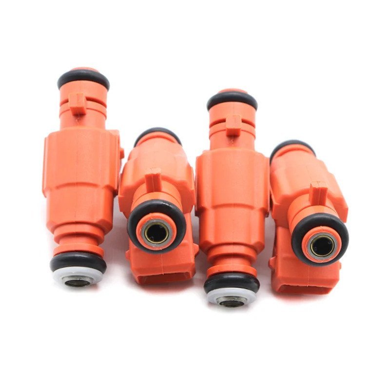 #365R หัวฉีดหัวฉีดน้ํามันเชื้อเพลิง 4X 0280156034 สําหรับ Citroen C2 C3 Xsara (สีภาพถ่าย) JWAE