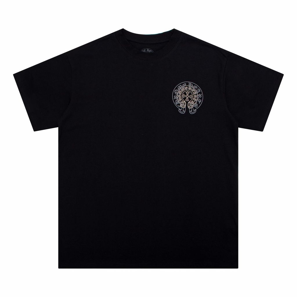 เสื้อยืดครอสคลาสสิก ฮอร์สชูโอเวอร์พริ้นท์ ออกแบบหลวม มีให้เลือกทั้งผู้ชายและผู้หญิง ราคา ถูกที่สุด ดีลบีเคเค แกลเลอรีภาพที่ 6