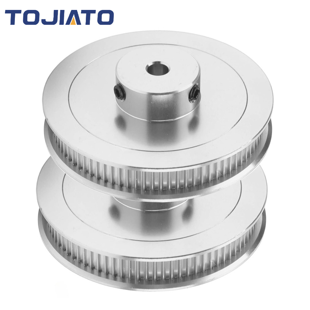 VORON 80 ฟัน GT2 Timing Pulley 2GT Synchronous Pulley Bore 5/8 มม.กว้าง 6 มม.เข็มขัด 80T GT2 อลูมิเน