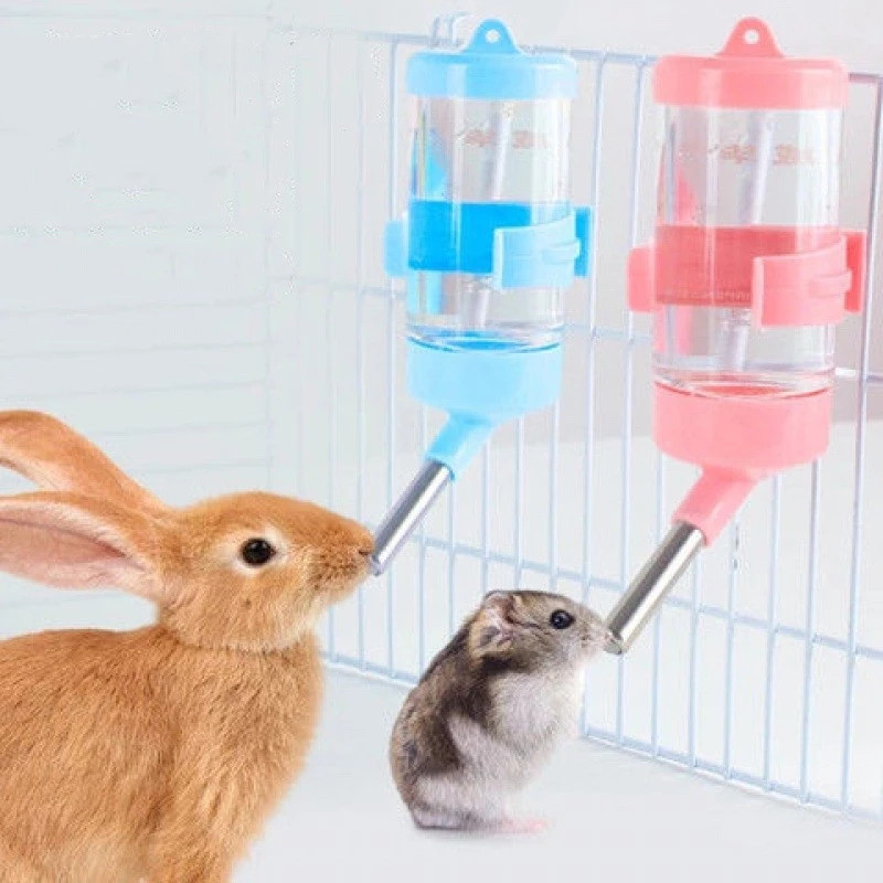 PetLove ขวดดื่มสัตว์แบบแขวนพร้อมหัวฉีดโลหะ