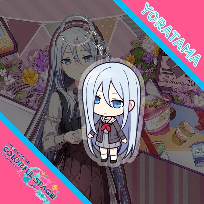 Gantungan Kunci Kanade Yoisaki Project Sekai, พวงกุญแจ Akrilk Custom - Chibi School