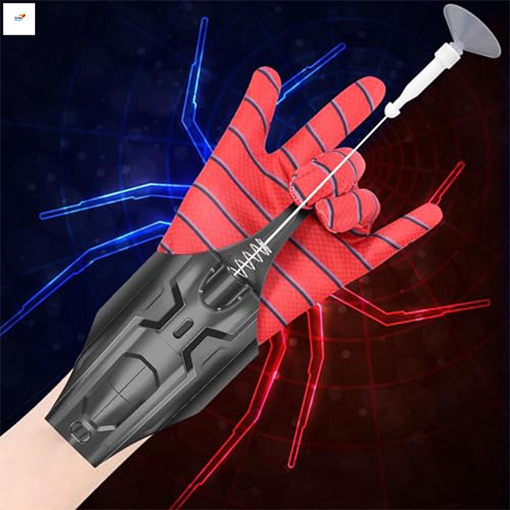 Spider String Shooter Toy - Web Launcher อุปกรณ์ข้อมือสําหรับเด็กของขวัญวันเกิด