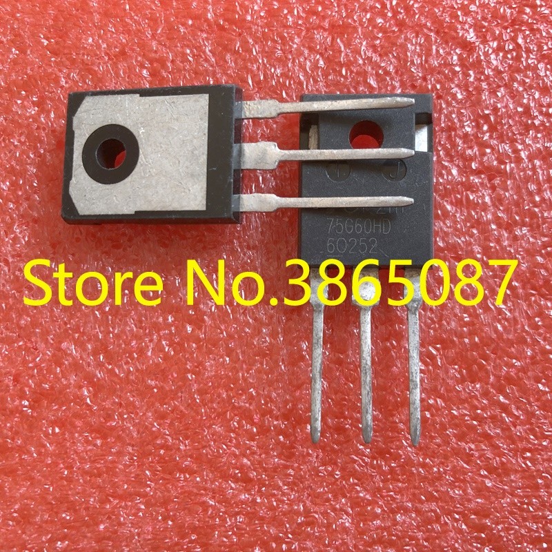 75G60HD FGW75N60HD OR 75G60H FGW75N60H หรือ 75G60VD FGW75N60VD TO-247 POWER TUBE IGBT TRANSISTOR 10 