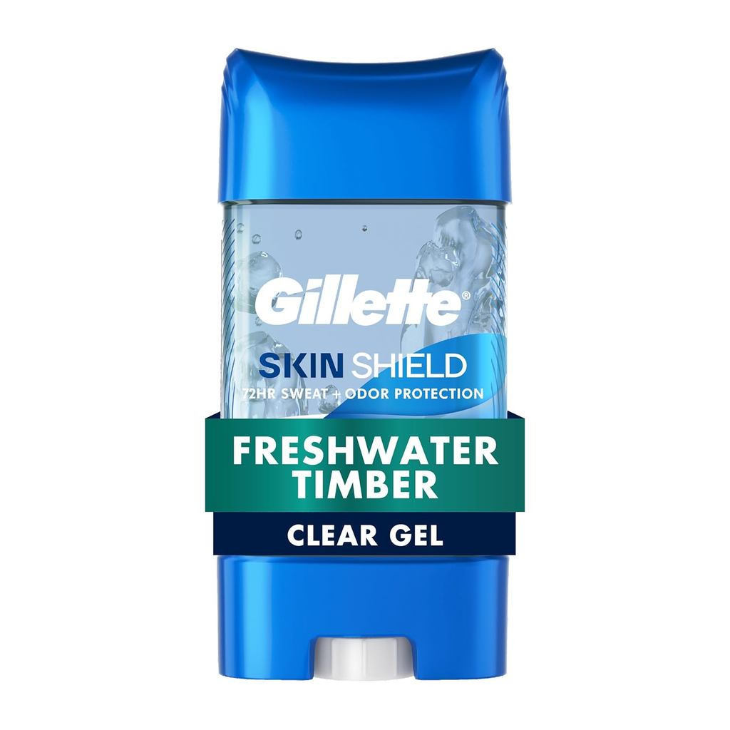 Gillette Mens Antiperspirant Deodorant, 72 ชั่วโมง Antiperspirant Deodorant Protection, Bacteria ที่