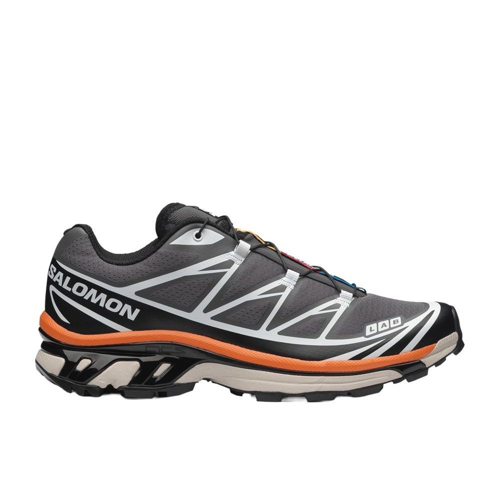Salomon XT-6 PewterBlackTurmeric Unused