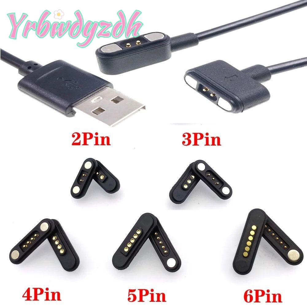 YRBWDYZDH DC Magnetic Pogo Pin Connector, 2A กันน้ํา Pogopin Magnetic Connector, 2Pin 3Pin 4Pin 5Pin