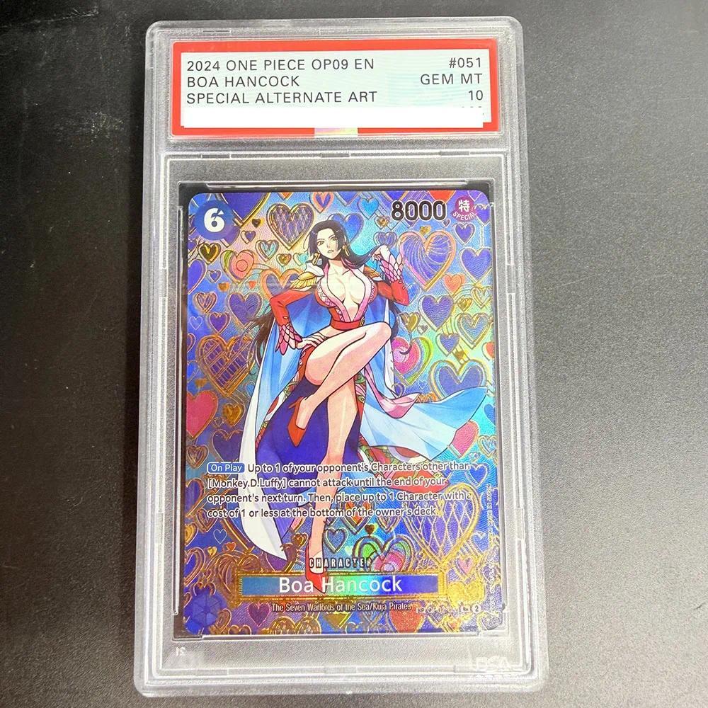 PSA 10 DIY ONE PIECE Rating Card 2024 ONE PIECE OP09 EN BOA HANCOCK OP07-051 คอลเลกชันการ์ดคัดลอก 10
