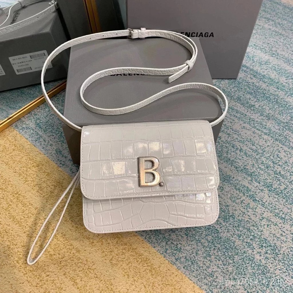 รุ่น Paris BALEN Tofu Bag Full Color Female Bag Shoulder Bag Messenger Bag Female Bag