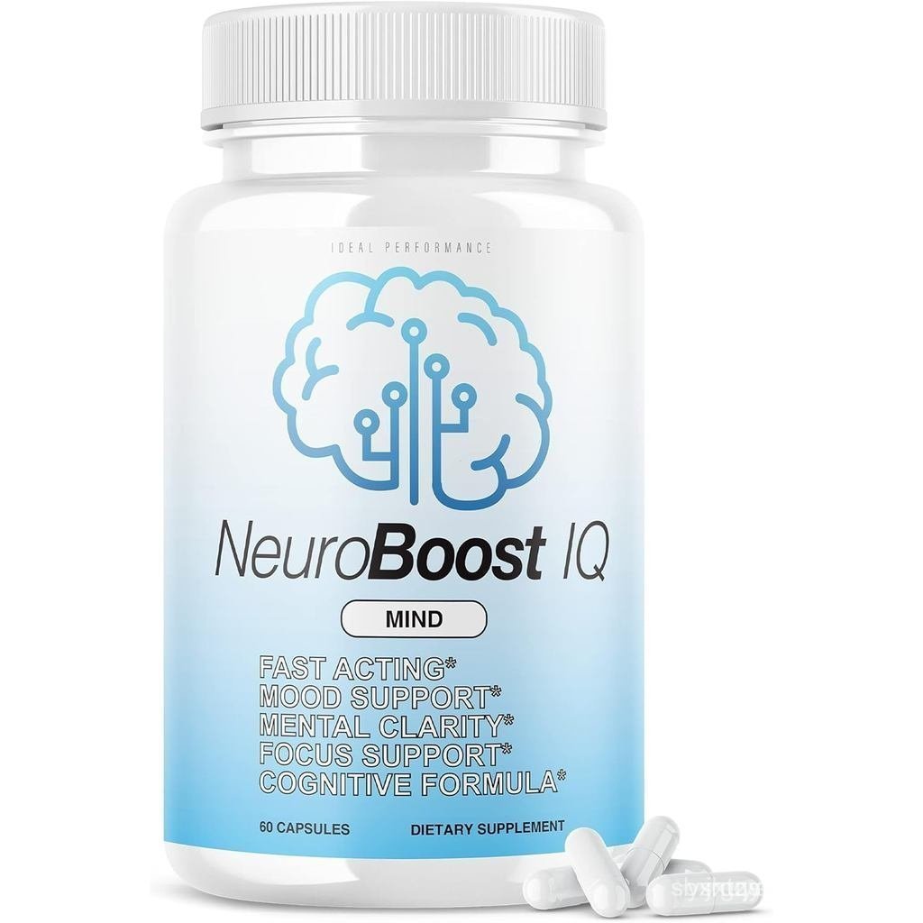 Neuro Boost IQ อาหารเสริมเม็ดสมอง Mind Ben Carson Neurobooster Neuroboostiq (60 แคปซูล)