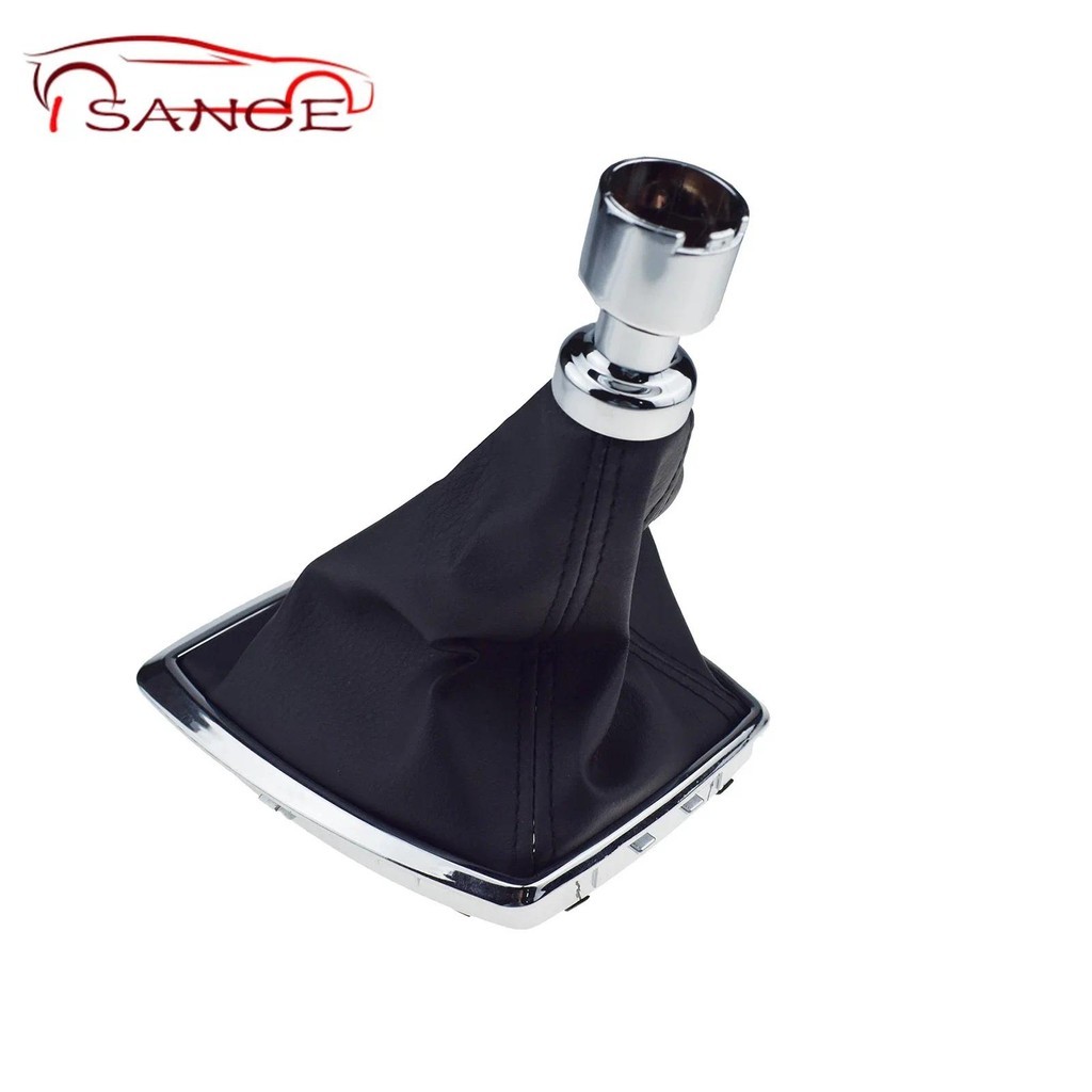 Chrome อลูมิเนียม 6-Speed Shift ปุ่ม Shift กระเป๋า GB64637AA 8V4R-7P002-KB สําหรับ Ford Kuga 08-12/C