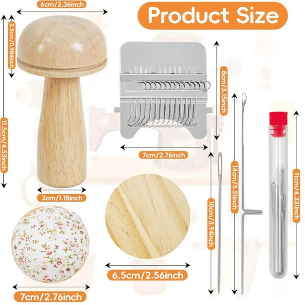 Knit Patch Loom kit, Patch Maker Loom, Knitpatch Patchmaker Kit, Weave Darning Looms Knitting Machin