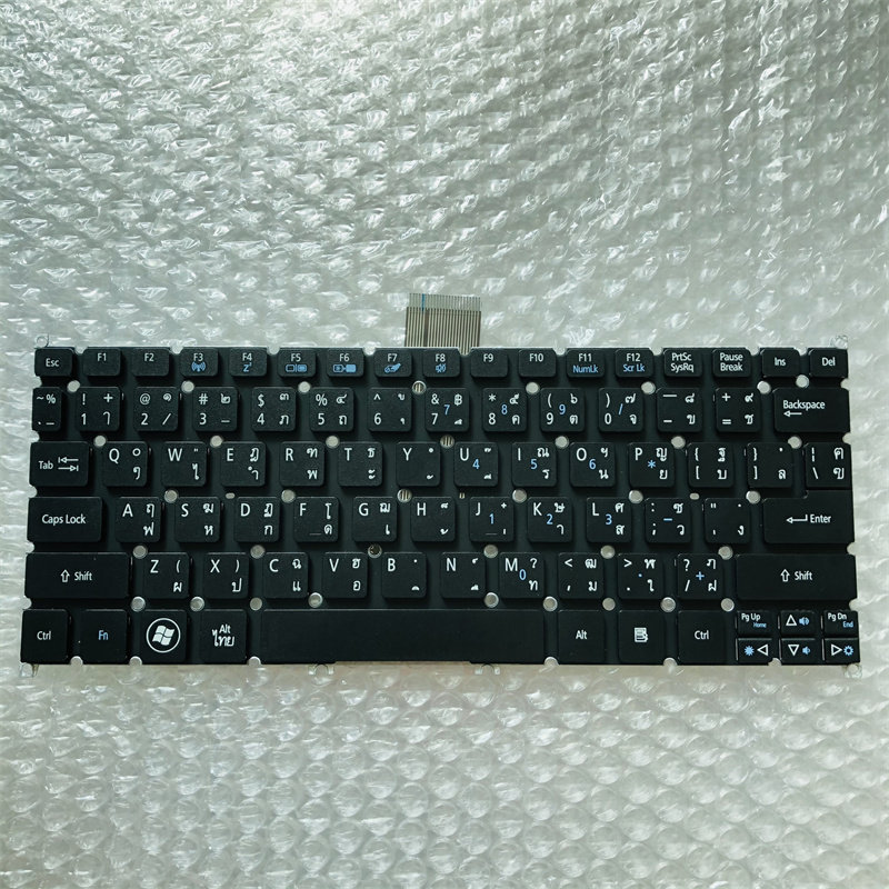 NB1985 สําหรับ ACER ACER S5-391 951 S3 V5-171 คีย์บอร์ดโน๊ตบุ๊คไทย TH