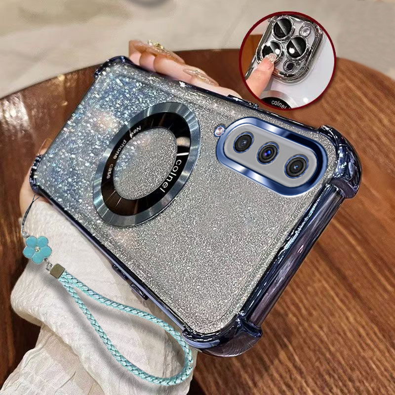 2018 Samsung A50 A30S A50S A70 A7 2018 A750 เคสโทรศัพท์สีใหม่ทองแม่เหล็กไร้สายซิลิโคนป้องกันสี่มุม TUP กันกระแทกฝาครอบโทรศัพท์ ราคา ถูกที่สุด ดีลบีเคเค แกลเลอรีภาพที่ 6