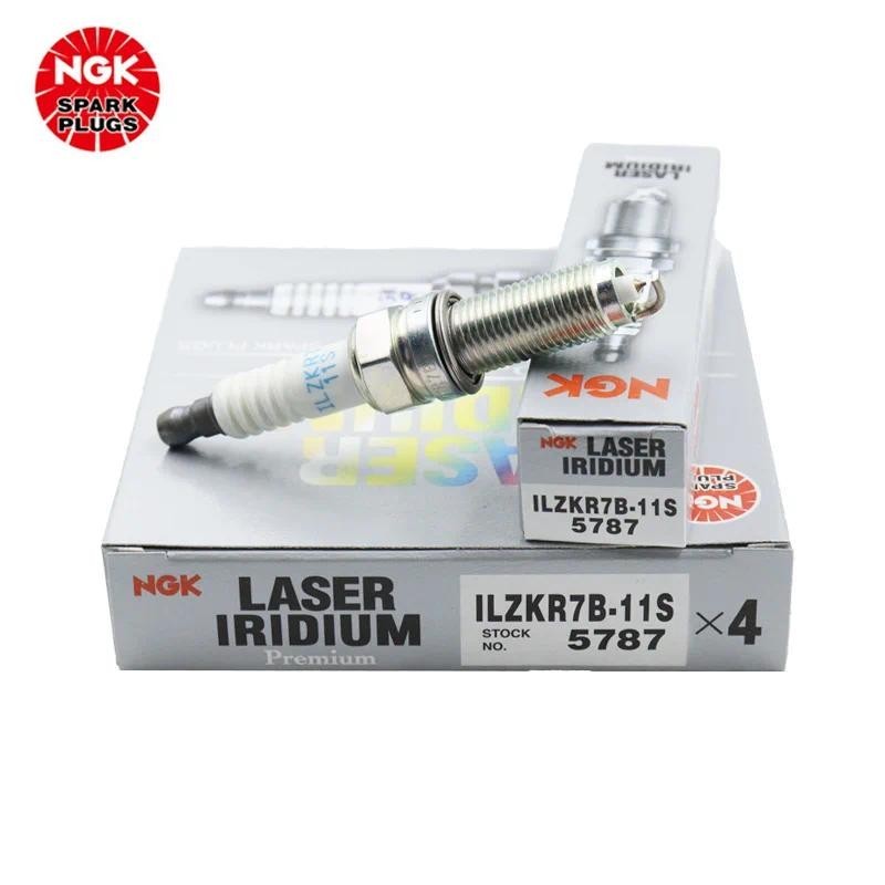 หัวเทียน NGK Iridium Platinum ILZKR7B-11S 5787 เหมาะสําหรับ Accord Costix Platinum CRV Civic oe 1229
