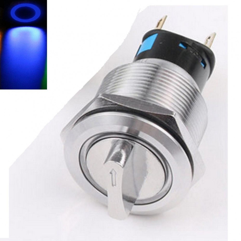 PushButton Switch LED Light Indicator For CNC Machine 19mm Rotary Switch