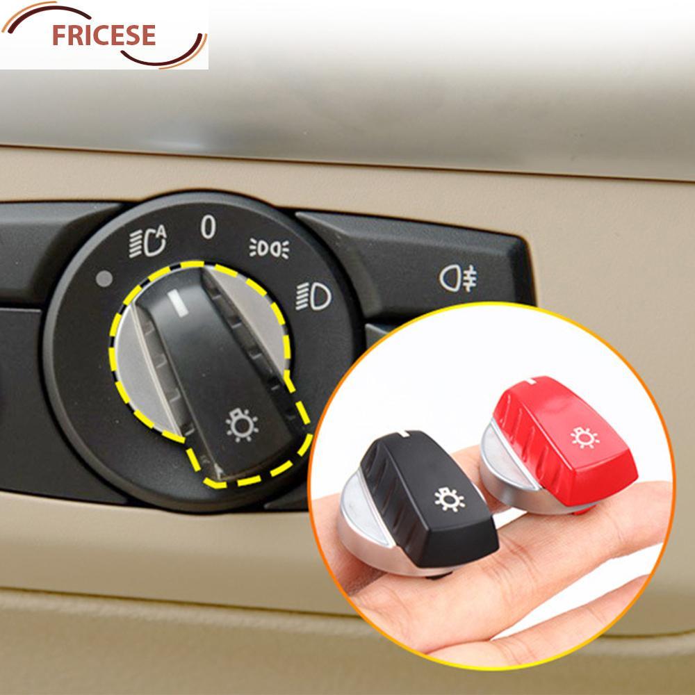 หัวเปลี่ยนปุ่มลูกบิดไฟหน้าปุ่มควบคุมสําหรับ BMW 5 Series E60 E61 X5 E70 X6 E71 E72 Z4 E89 [Fricese.t