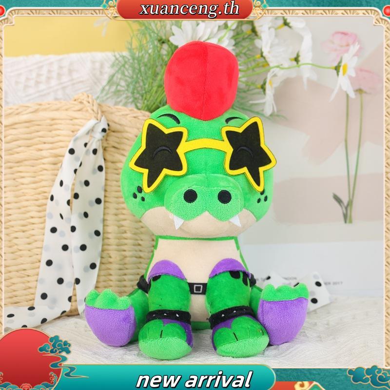 Clever ตุ๊กตาจระเข้, ตุ๊กตาสัตว์ FNAF FNAF เกมอุปกรณ์ต่อพ่วง, ของขวัญ 25 ซม. นุ่มนั่งหมาป่าของเล่นตุ