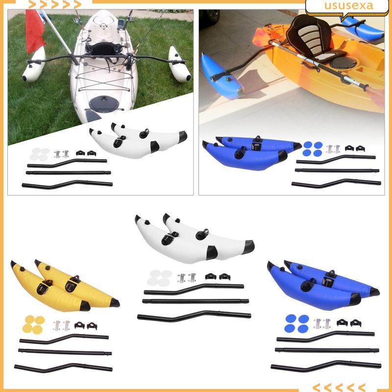 PVC Kayak Stabilizer ระบบเสริมเสถียรภาพ inflatable outriggers พอดีสำหรับการพายเรือแคนู