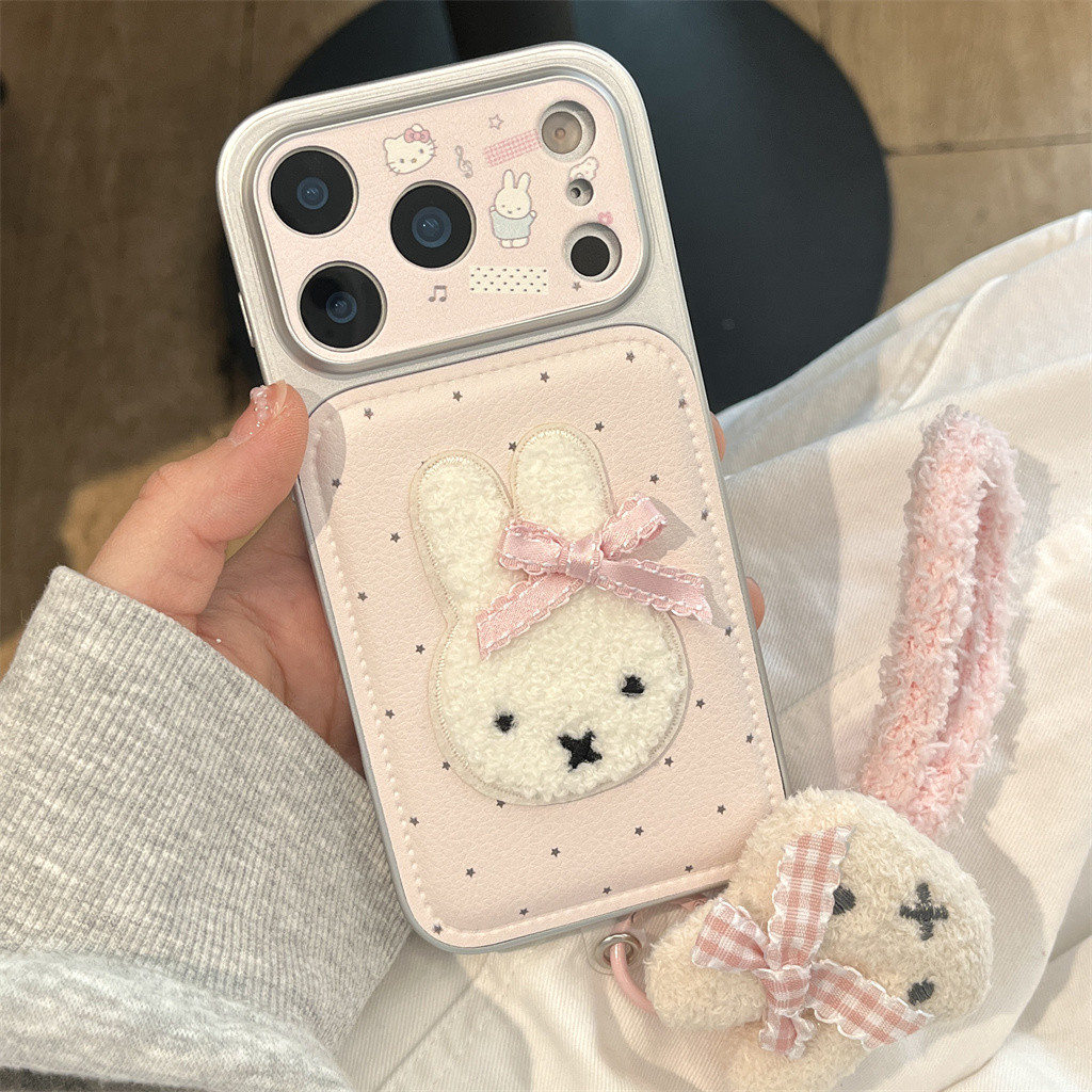 สําหรับIphone Case 17 Pro Max 16 Pro Max 15 Pro Max 14 Pro MaxปักMiffyเคสโทรศัพท์