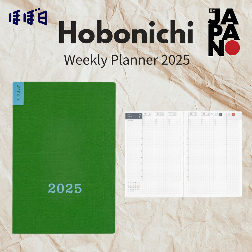 Hobonichi Hobo Nichi Weekly Planner 2025 Planner Accessories
