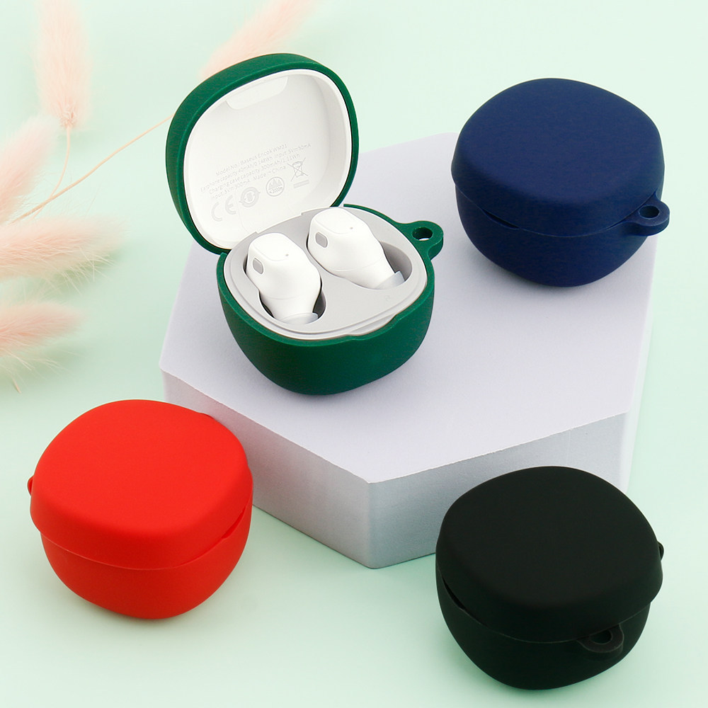 เหมาะสําหรับ Baseus WM01 ชุดหูฟังไร้สายบลูทูธป้องกันกรณีซิลิโคน Soft Shell Shock-proof Dust-proof เค