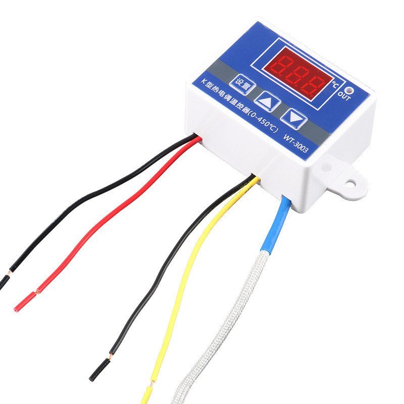 เทอร์โมอุณหภูมิความชื้นอุณหภูมิสูงไมโครคอมพิวเตอร์คอนโทรลเลอร์จอแสดงผลดิจิตอล WT-3003 U3QU