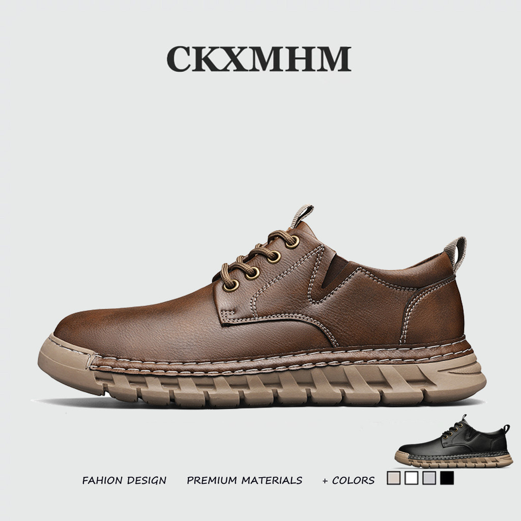 CKXMHM 38-47 รองเท้าหนังลําลองผู้ชายขนาดใหญ่รองเท้า Oxfords 46 47