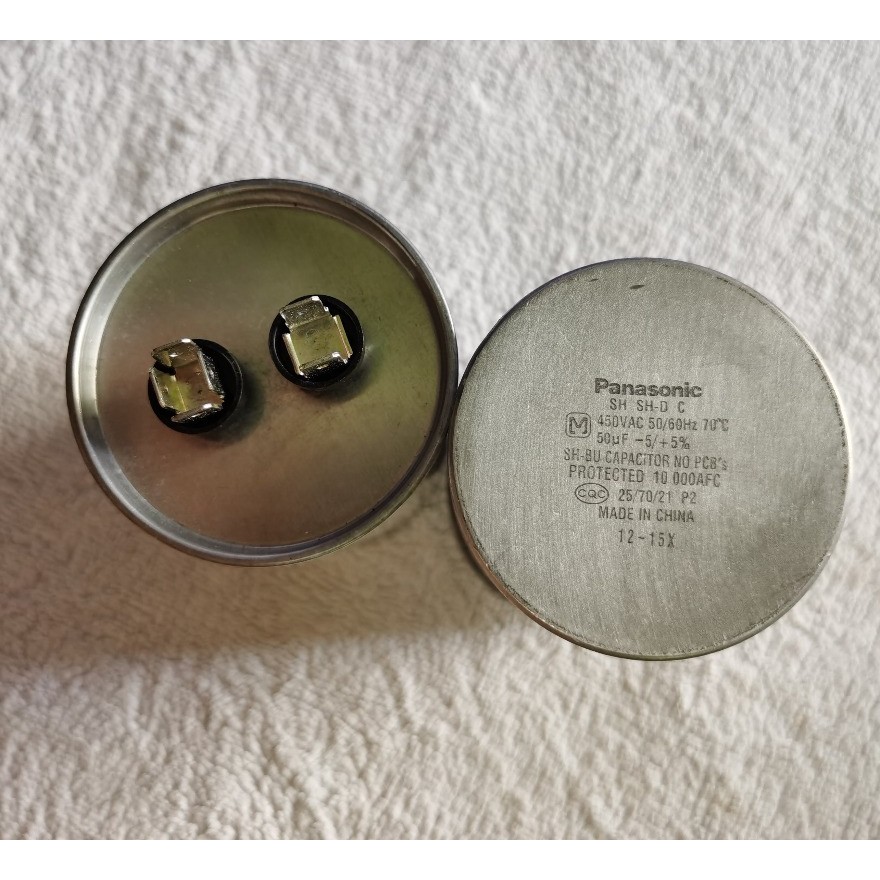 AC Compressor Start Capacitor M/SH/SH-D C450VAC 50uF Panasonic High Quality