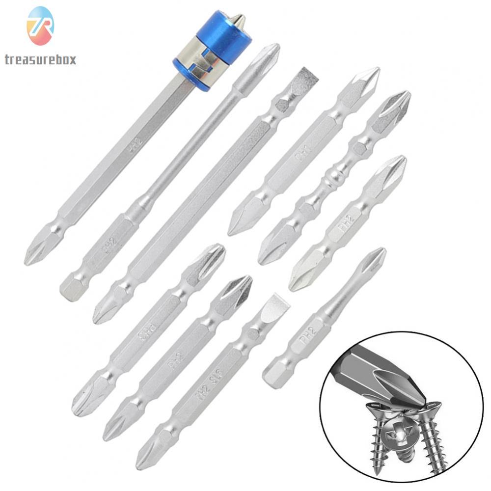 TRSBX❤️PH1/PH2/PH3-Double End-Cross Screwdriver Bit 1/4 Hex Shank Electric Drill Bits