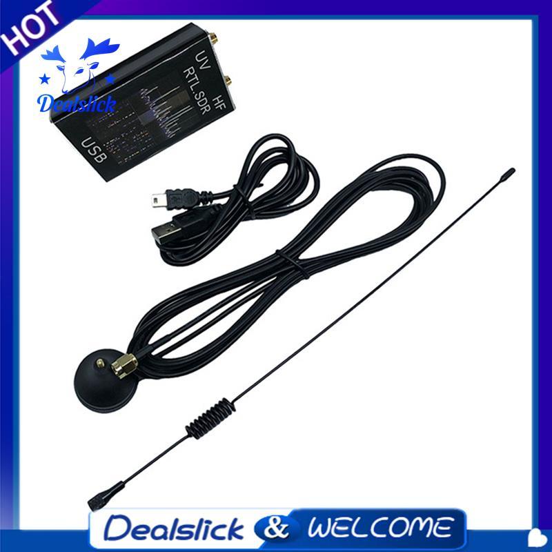 ตัวรับสัญญาณวิทยุ Full Band UV HF RTL-SDR USB Tuner RTLSDR พร้อม RTL2832U R820T2 RTL SDR Receiver