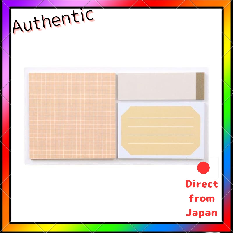 King Jim Sticky Notes Emily Assorted Type Orange Set EY3270-001