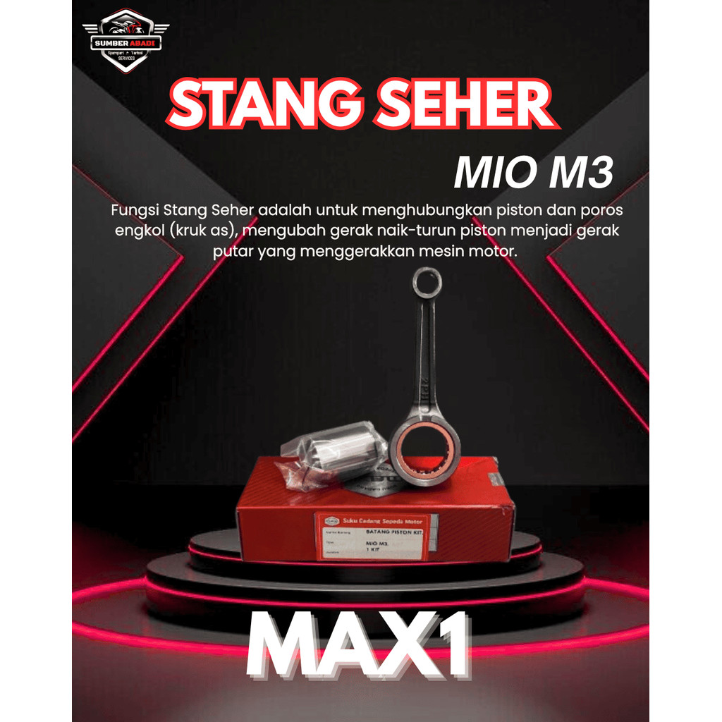 ก้านลูกสูบ Max1 Mio M3