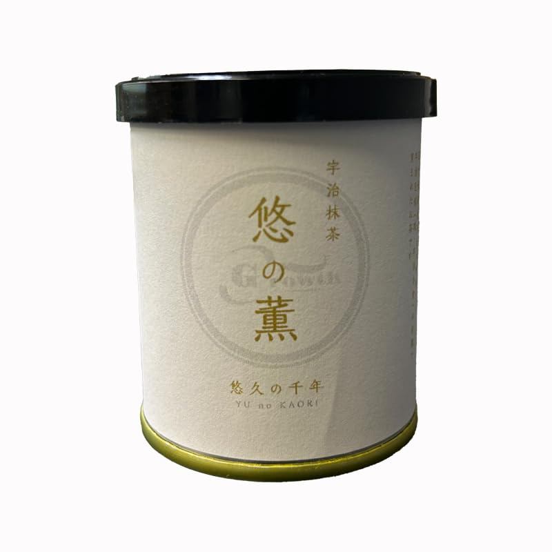 Matcha Uji Matcha Kyoto Uji Yuu no Kaoru 30g Stone-ground Powder Gift Domestic Powder Can Strong Tea
