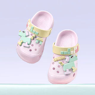 Cheerful Mario 13-20ซม Slipper เด็ก การ์ตูน รองเท้าแตะหมาเด็ก หลายสี รองเท้ารัดส้นเด็กเล็ก