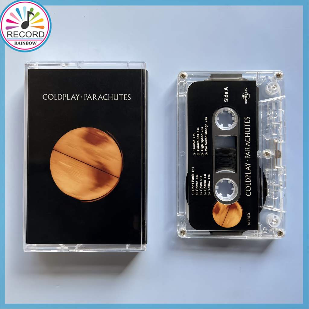 Coldplay Parachutes Cassette Tape Brand New [Sealed] Original