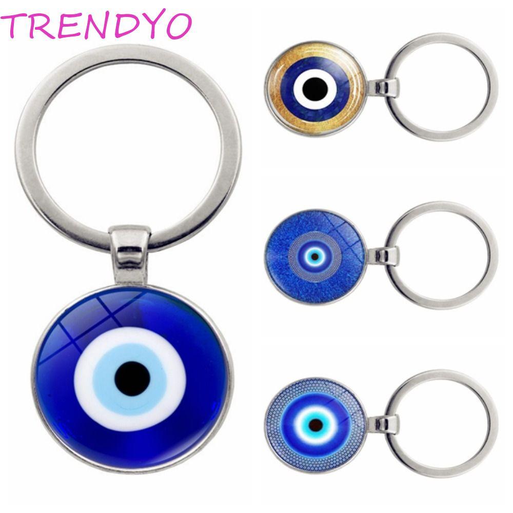 TRENDYO Blue Evil Eye จี้, อินเทรนด์ Blue Evil Eye พวงกุญแจ, กระเป๋า Charm ตุรกี Lucky แฟชั่นเครื่องประดับแขวนผนัง