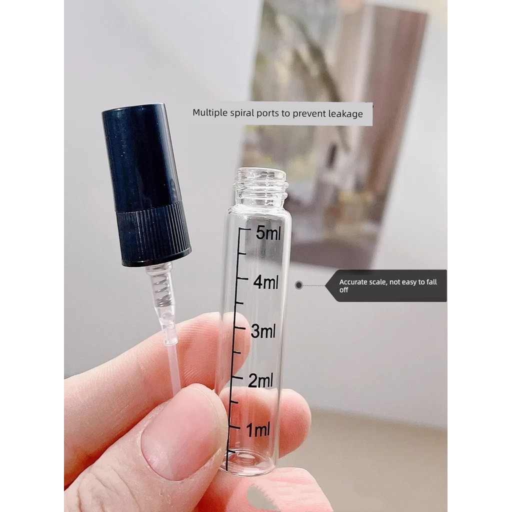 ขวดสเปรย์ ขวดน้ําหอม ขวดน้ำหอมตัวอย่าง2ml 5ml 10ml ขวดน้ำหอมขนาดขวดสเปรย์ขวดแก้วขวดสเปรย์น้ำหอม