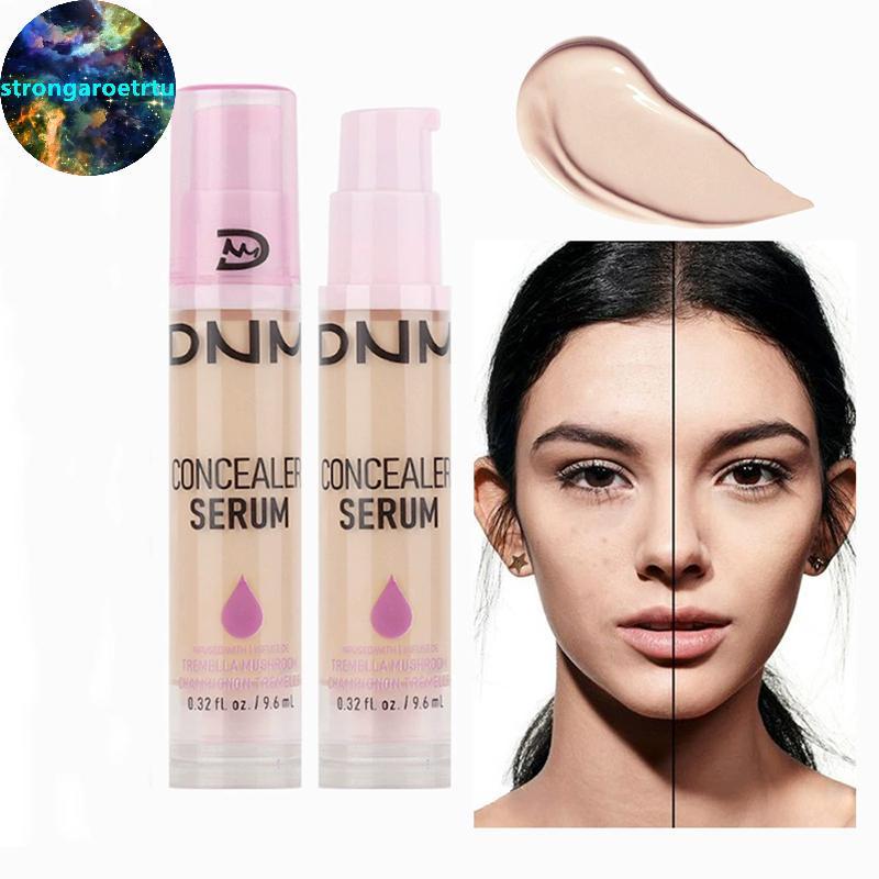 Strongaroetrtu 8 สี Liquid คอนซีลเลอร์ High Covering Moisturizing Oil Control Foundation ที่มองไม่เห