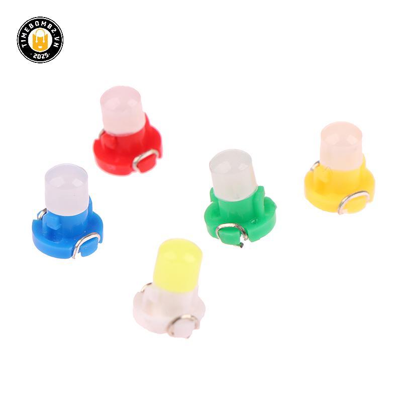 {TB & Bag } 10 ชิ้น Dash ไฟแสดงสถานะหลอดไฟ COB 1SMD Wedge LED เครื่องมือแดชบอร์ดโคมไฟอุปกรณ์ตกแต่งภา
