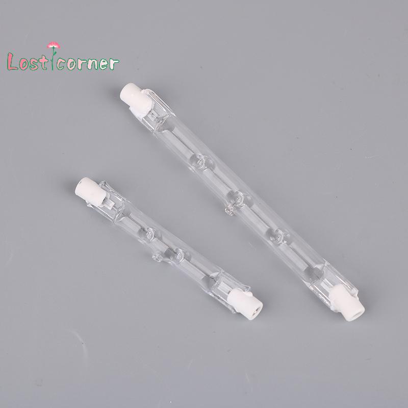 [Lostcorn] โคมไฟ 70-1000W Double Ended Linear R7s หลอดไฟฮาโลเจน AC220-240V ตกแต่งในครัวเรือน R7s หลอ