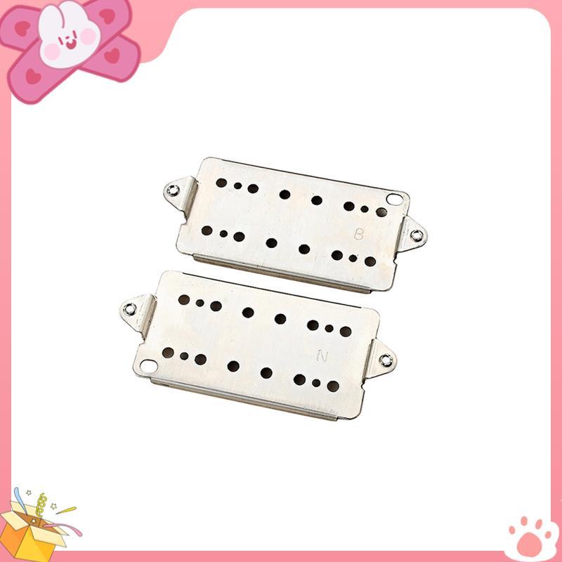 [ใหม่ B]2 ชิ้น 50 มิลลิเมตร 52 มิลลิเมตรเสา Spacings Humbucker Bridge อะไหล่คอ