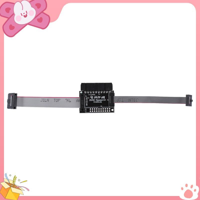 [ใหม่ B] บอร์ดอะแดปเตอร์สําหรับ 20P 2.54 มม.JTAG ถึง 10P 2.0 มม. 1.27 มม.SWD ตัวแปลงอินเทอร์เฟซ J6PC