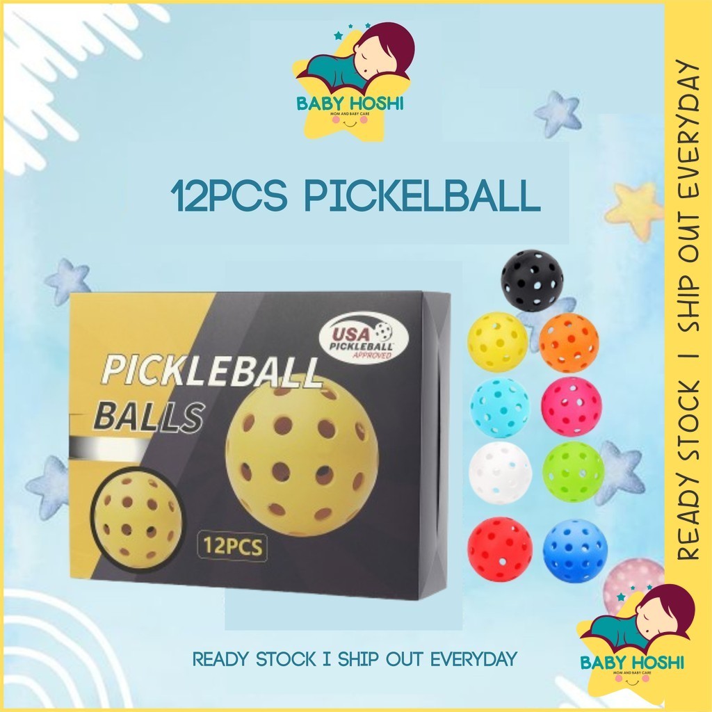 BH Pickleball พลาสติกกลางแจ้ง 40 หลุม Professional Indoor Outdoor Training Multi-Waist การหยิบ Bola 