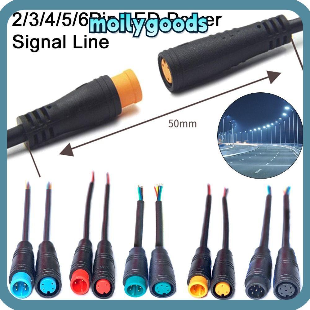 MOILYHD ฐานเชื่อมต่อ 5 รูปแบบ EBike อุปกรณ์เสริมสําหรับ EBike Bafang Display Pin