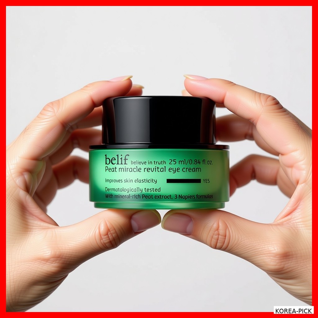 [Belif] Peat Miracle Revital Eye Cream 25ml / Korean Eye Cream / Revitalizing Treatment by KOREA-PIC